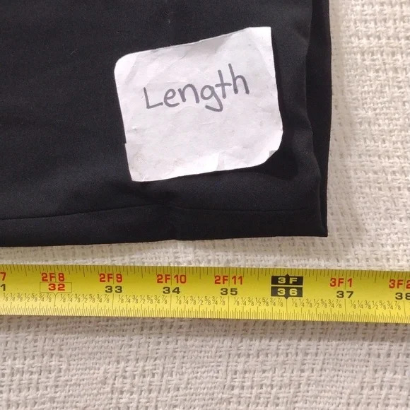 EUC Gap Maternity Modern Boot Black Dress Pants size 6L Stretch - Picture 11 of 14